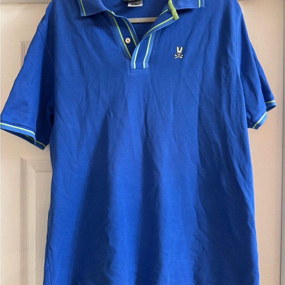Men's Blue Polo Shirt
